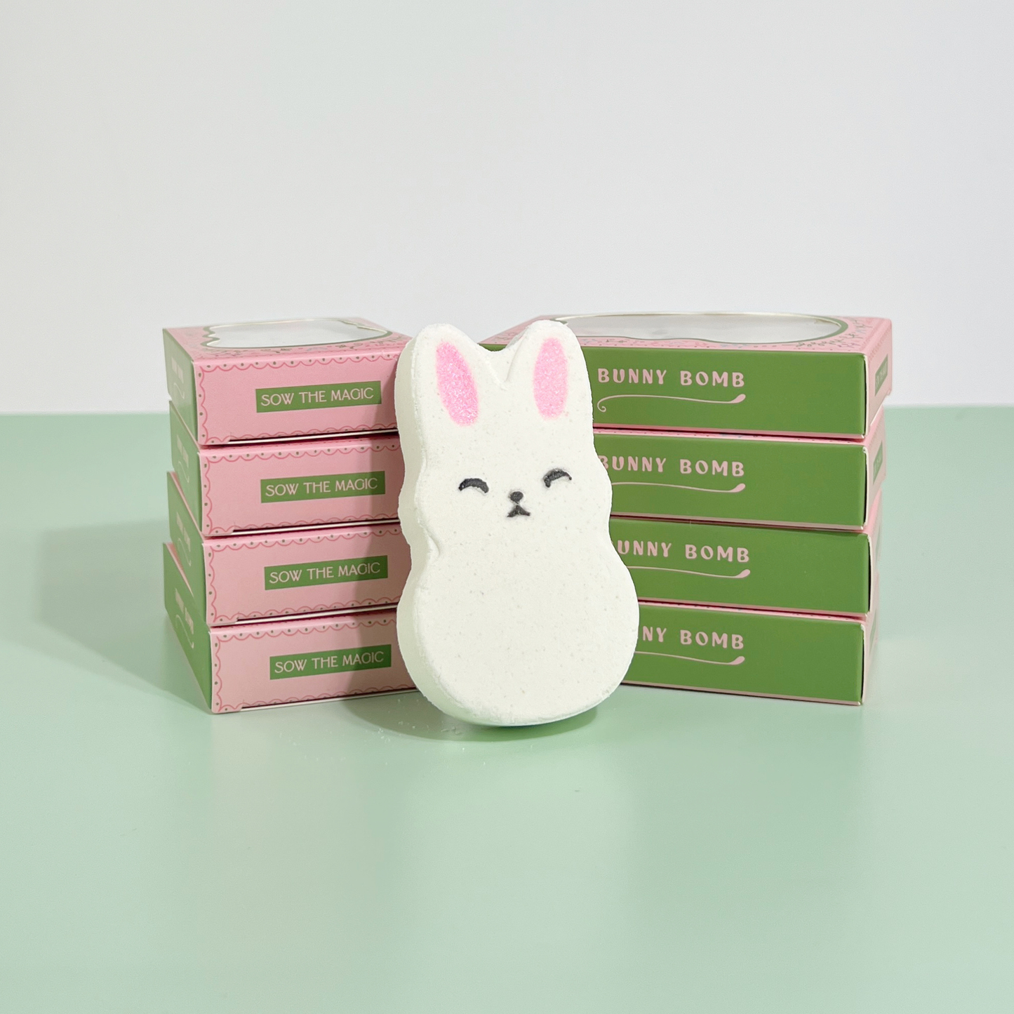 Little Bunny Strawberry Bath Bomb with Shea Butter