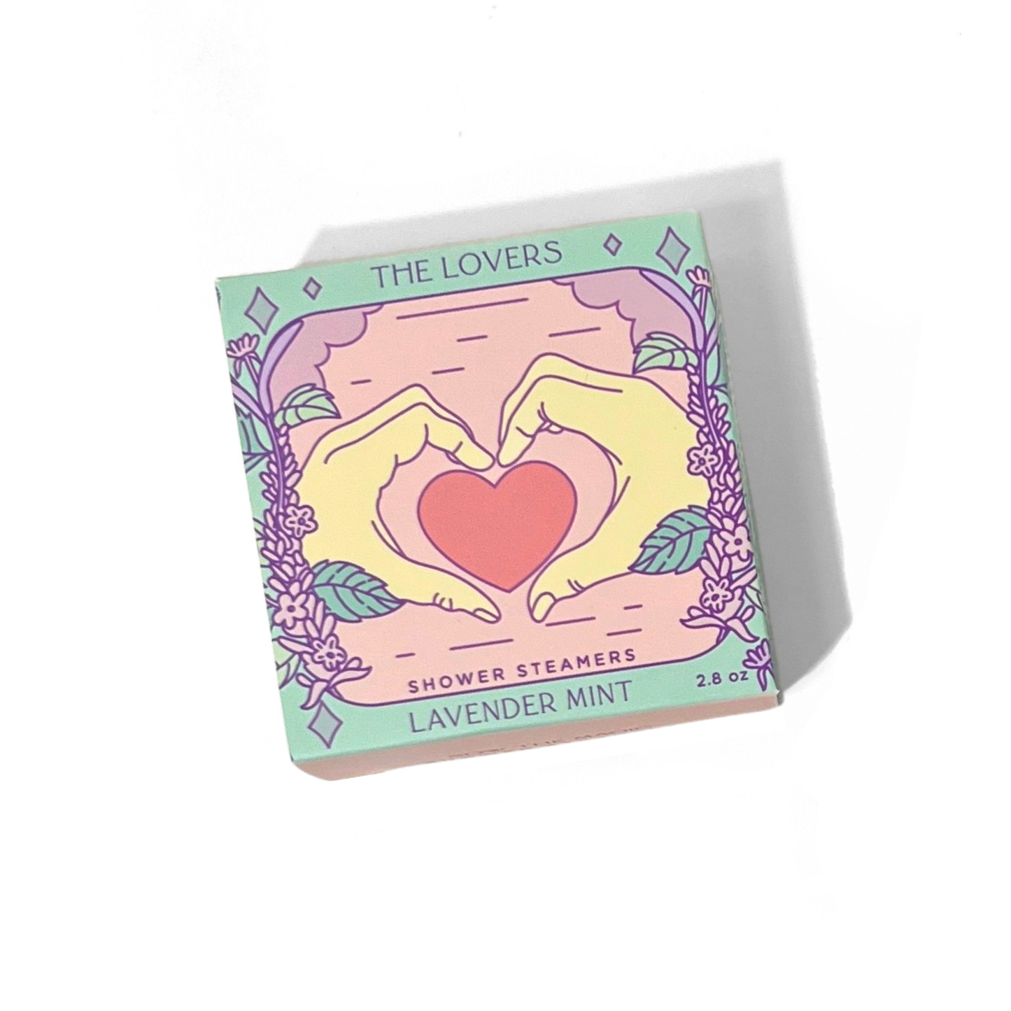 The Lovers Shower Steamer Set in Lavender Mint