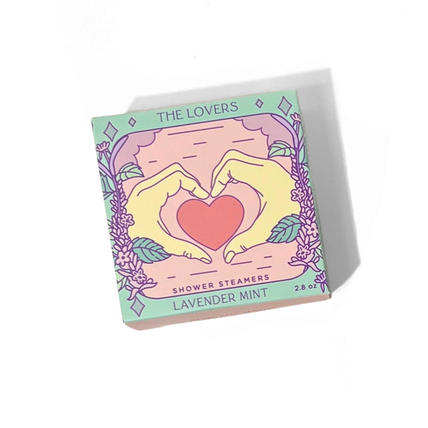 The Lovers Shower Steamer Set in Lavender Mint