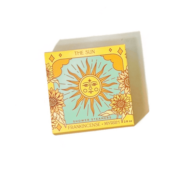 The Sunflower Shower Steamer Set in Frankincense