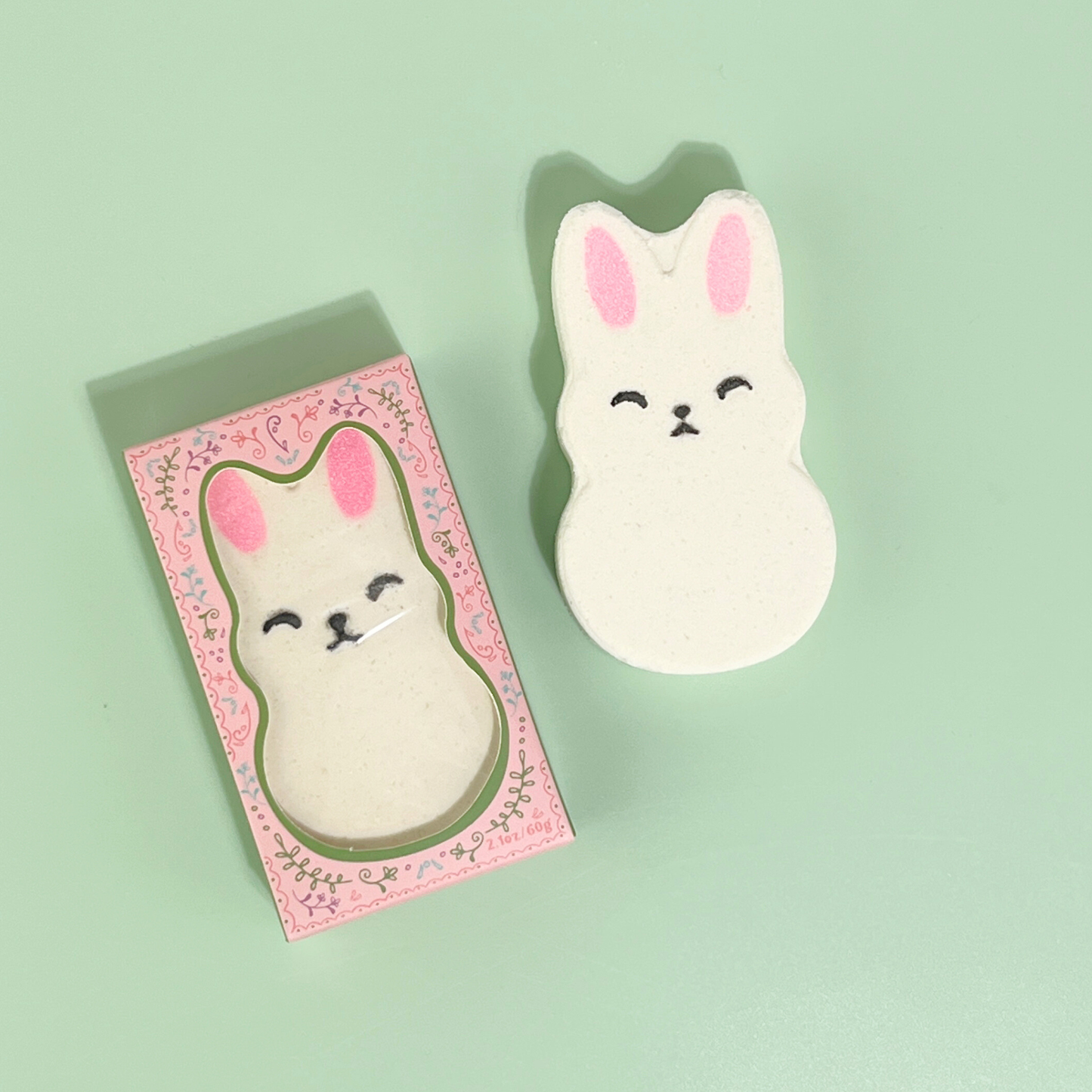 Little Bunny Strawberry Bath Bomb with Shea Butter