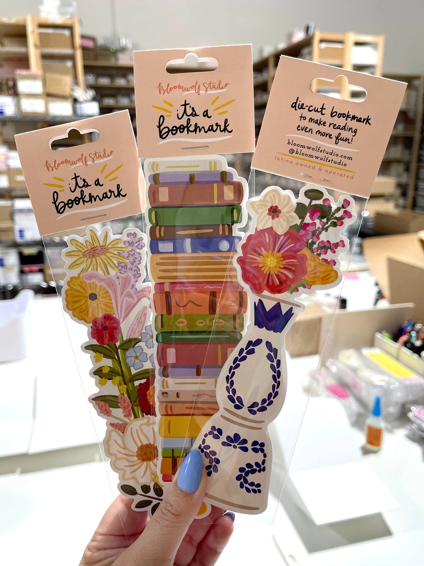 Mexican Soda Die Cut Bookmark